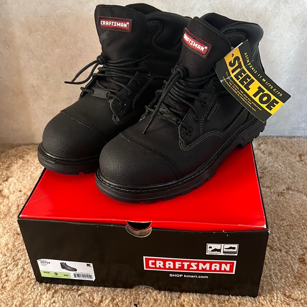 Men’s Black Craftsman Boots